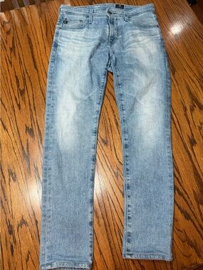 Adriano Goldschmied Men's 31x32 Denim Jeans STOCKTON Skinny Light Wash